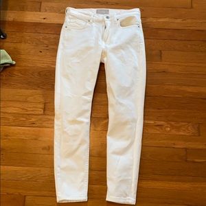 Everlane white jeans